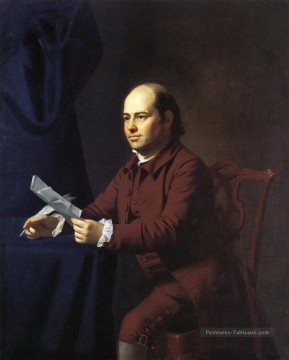 Miles Sherbrook Nouvelle Angleterre Portraiture John Singleton Copley Peinture à l'huile